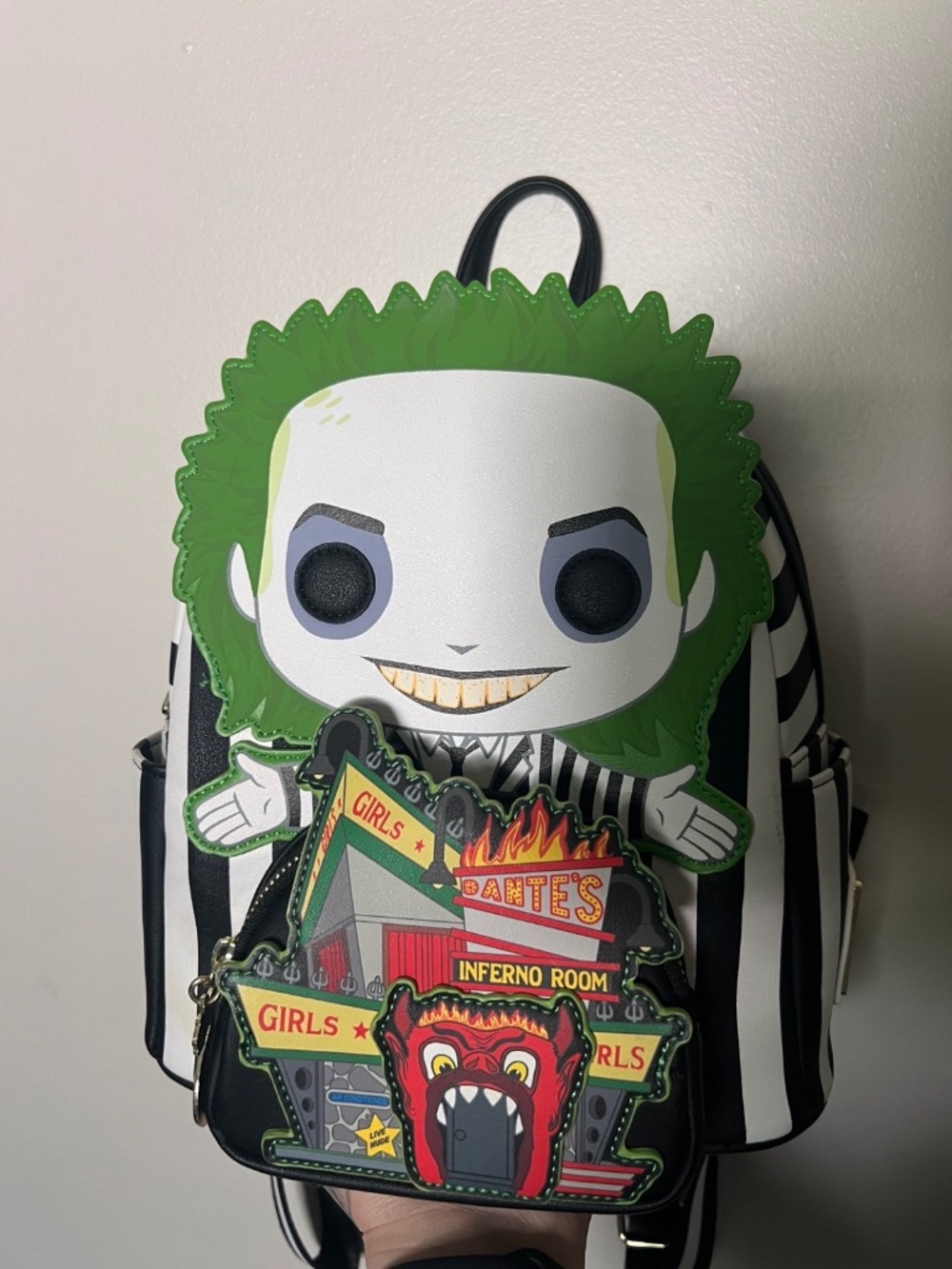 Beetlejuice POP! By Loungefly New Mini Backpack